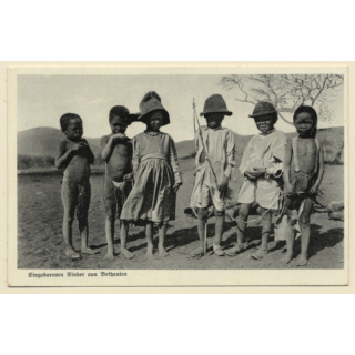 Deutsch Südwest-Afrika / Namibia: Eingeborenen Kinder Aus Bethanien (Vintage PC ~1910s)
