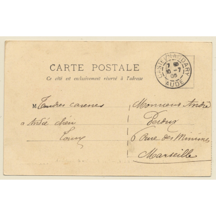 Castelnaudary / France: Pont Et Moulins de Saint-Roch / Windmill (Vintage PC 1905)