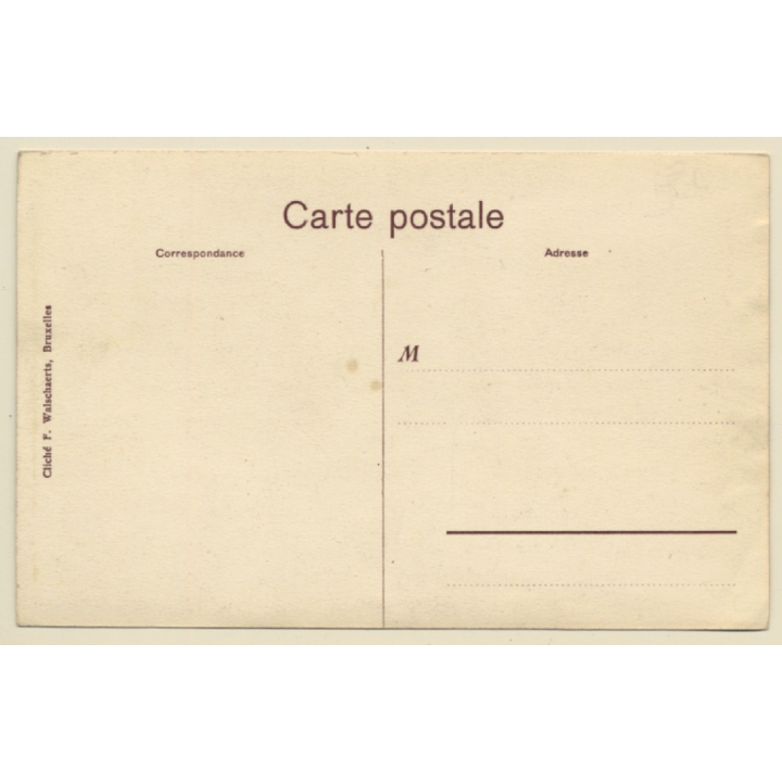 Bruges / Belgium: Le Vieux Moulin / Windmill (Vintage PC)