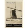 Wekerom / Netherlands: Windmühle - Windmill (Vintage RPPC 1941)