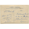 1er Avril: Flowers & Fish (Vintage Embroidered PC 1918)