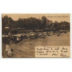 Buenos Aires / Argentina: Regatas En El Tigre (Vintage PC)