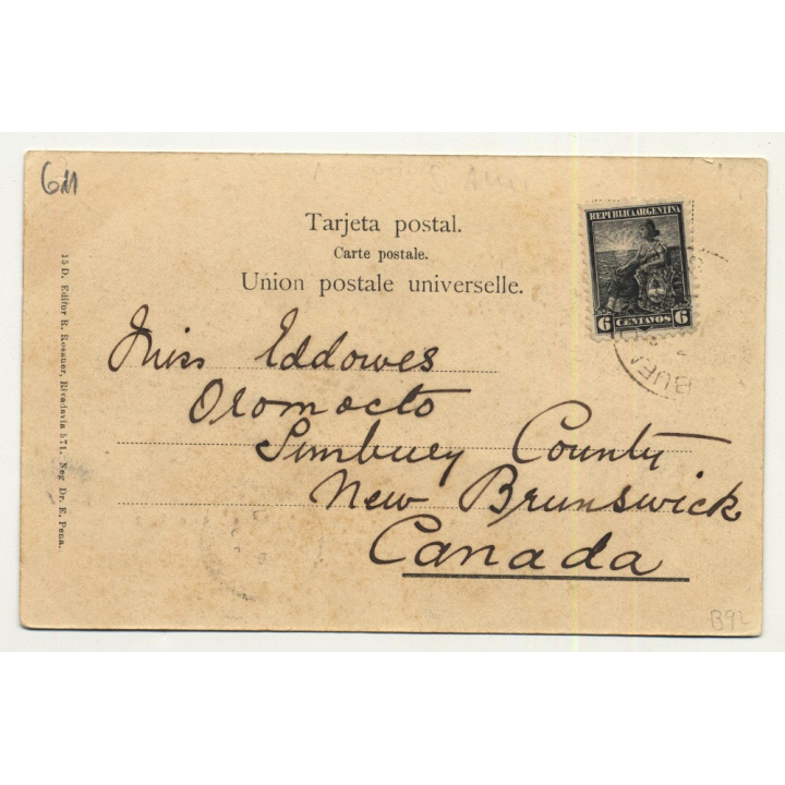 Buenos Aires / Argentina: Regatas En El Tigre (Vintage PC)