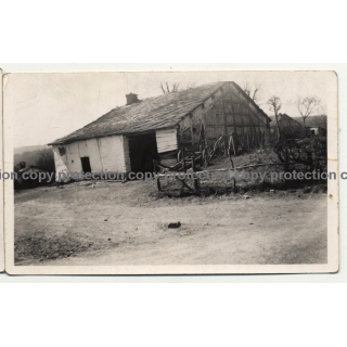 4987 Habiémont / Belgium: Barn / Farmhouse (Vintage Photo B/W 1934)