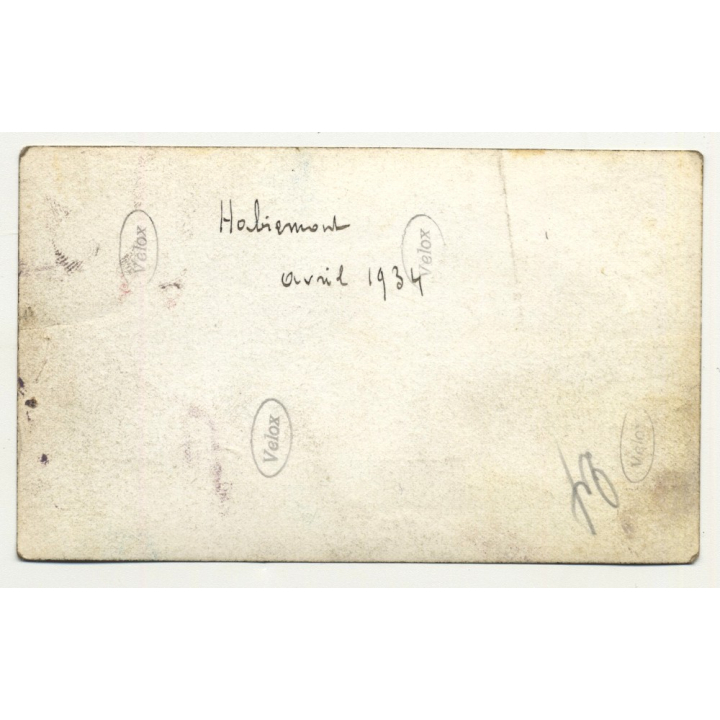 4987 Habiémont / Belgium: Barn / Farmhouse (Vintage Photo B/W 1934)