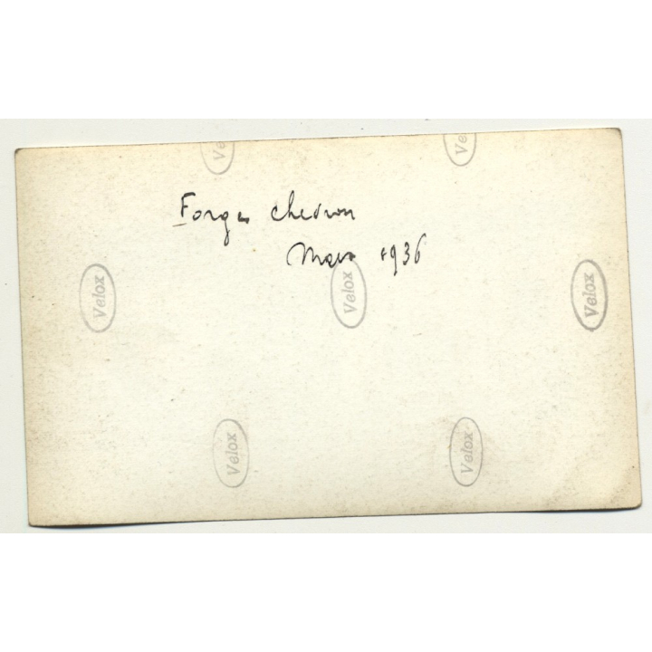 4987 Forges, Chevron / Belgium: Farmhouse - Residence (Vintage Photo B/W 1936)