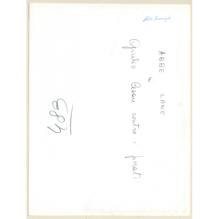 Abbe Lane: Giulio Cesare Contro I Pirati (Vintage Press Photo/Movie Still 1962)