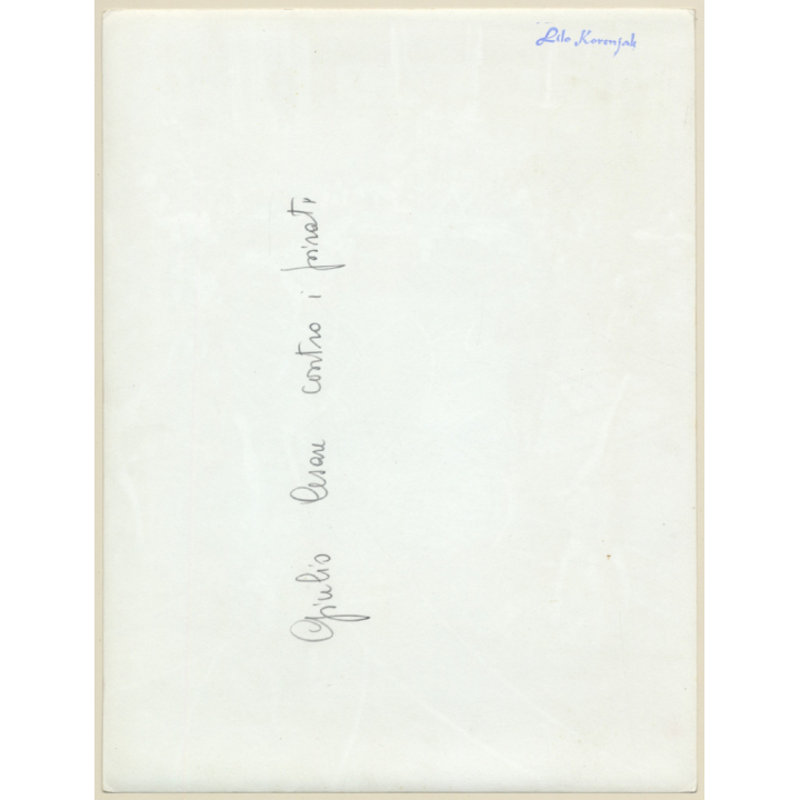 Large Group Scene: Giulio Cesare Contro I Pirati (Vintage Press Photo/Movie Still 1962)