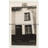 6980 La-Roche-En-Ardenne / Belgium: Old House Front (Vintage Photo B/W ~1930s)
