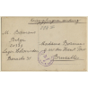Kriegsgefangenenlager Holzminden: Portrait of M. Bormans (Vintage RPPC WW1 ~1910s)