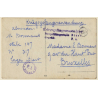 Kriegsgefangenenlager Holzminden: M. Bormans & 2 Prisoners (Vintage RPPC WW1 ~1910s)