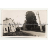 4980 Brume / Belgium: Houses & Chruch (Vintage Photo B/W 1934)