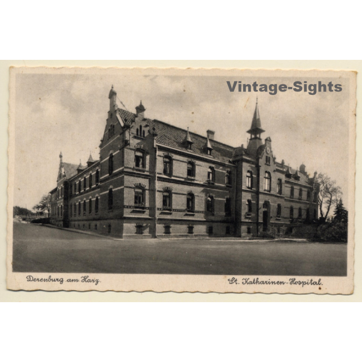 Derenburg am Harz / Germany: St. Katharinen Hospital (Vintage PC 1941)
