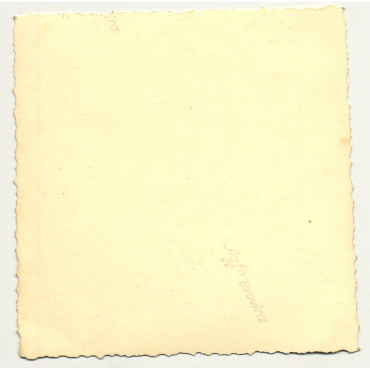 White Colonial Master Pretends To Be A Tribe Chief / Congo? (Vintage Photo B/W 1930s/1940s)