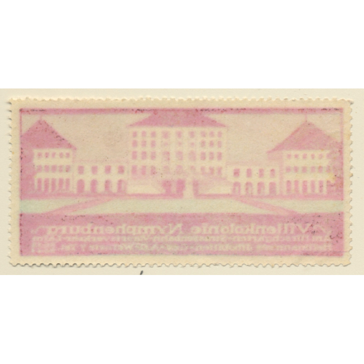 Ludwig Hohlwein: Villenkolonie Nymphenburg (Vintage Vignette 1910)