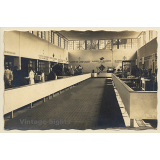 Dresden: Eckstein und Söhne Zigarettenfabrik (Vintage RPPC ~1910s/1920s)