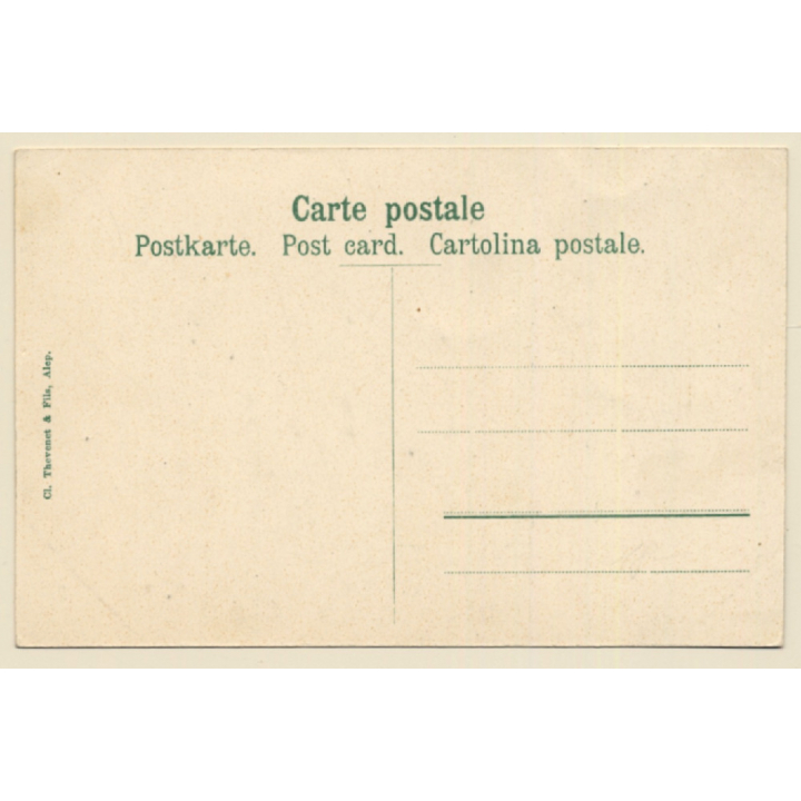 Alep / Syria: Djamilié / Djemilie Street (Vintage PC ~1910s/1920s)