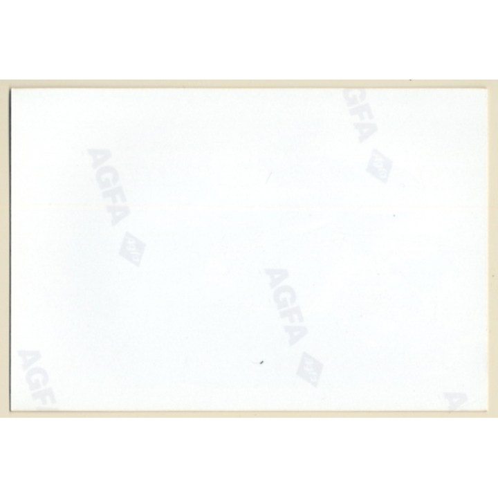 Erotic Study: Leggy Blonde Nude On Floor / Rear View - Nylons (Vintage Photo ~1990s)