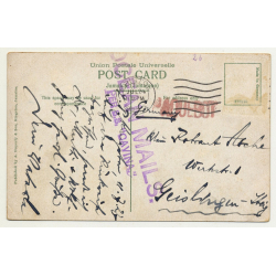 Greetings From Jamaica / Milk River Bath, Mineral Spring (Vintage Postcard 1927)