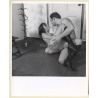 Artistic Erotic Couple Study *1: On Floor - High Boots (Vintage Photo KORENJAK 1960s/1970s)
