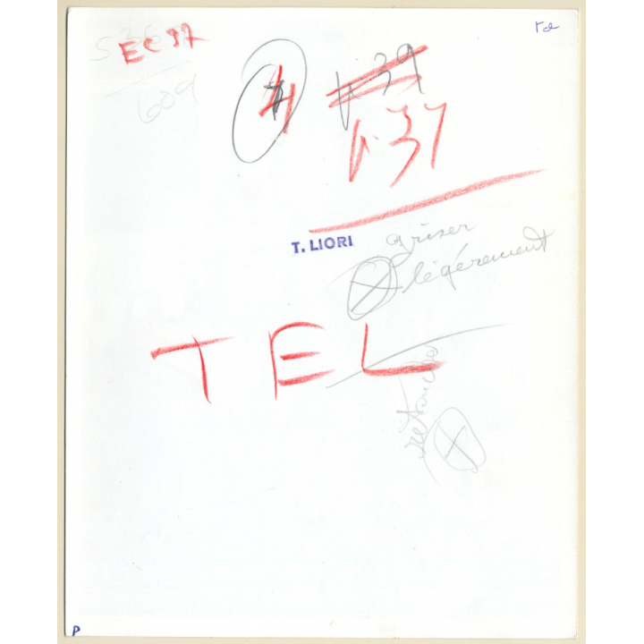 Artistic Erotic Couple Study *3: Man Kisses Nude Belly (Vintage Photo KORENJAK 1960s/1970s)