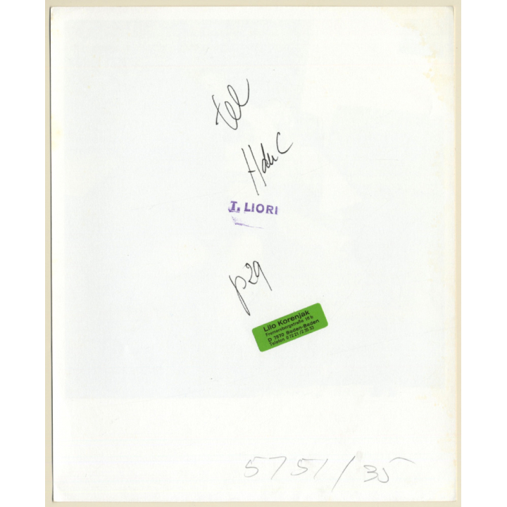 Artistic Erotic Couple Study *5: Kissing On Couch (Vintage Photo KORENJAK 1960s/1970s)