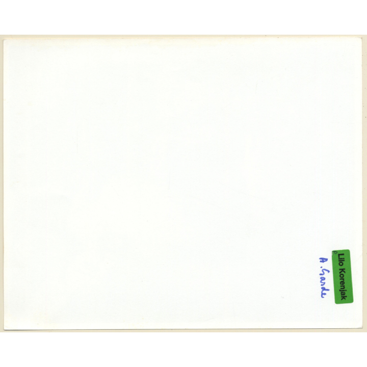 Artistic Erotic Couple Study *8: Kissing Belly (Vintage Photo KORENJAK 1960s/1970s)