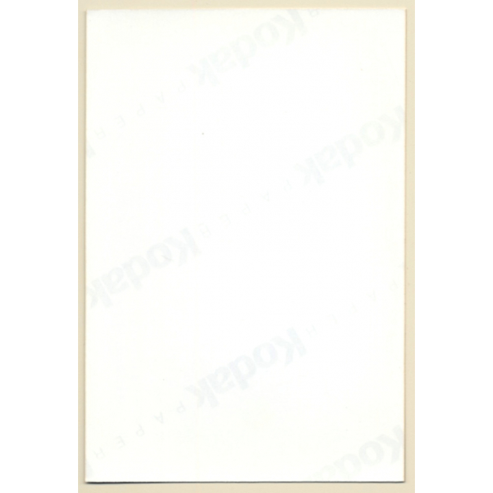 Erotic Study: Busty Pale Darkhaired Semi Nude *2 / Kitchen (Vintage Photo ~1990s)