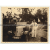 Colonial Master & Renault Type NN Cabrio / Congo (Vintage Photo B/W 1930s)