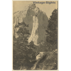 Austria: Grosser Lafatscher - Mountain (Vintage PC ~1910s/1920s)