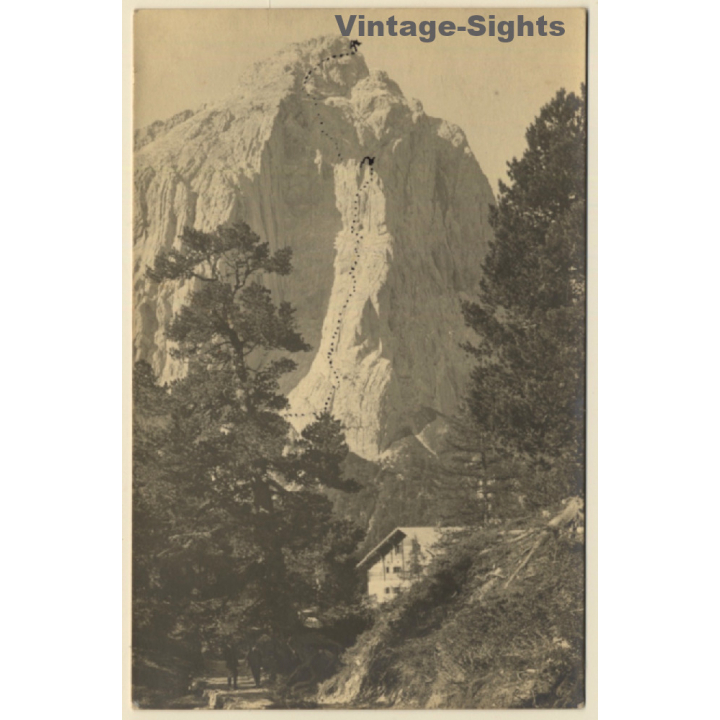 Austria: Grosser Lafatscher - Mountain (Vintage PC ~1910s/1920s)
