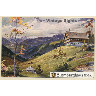 Germany: Berggasthof Blomberghaus - Mountain (Vintage PC  ~1910s/1920s)