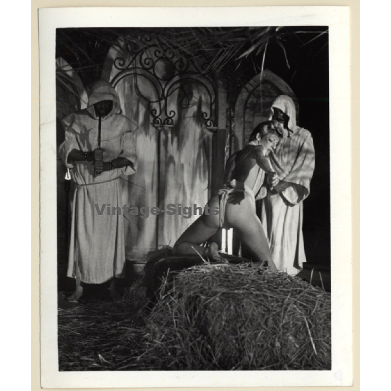 Adult Movie Star Sharon Mitchell in Space Virgins*2 (Vintage Press Photo 1984)