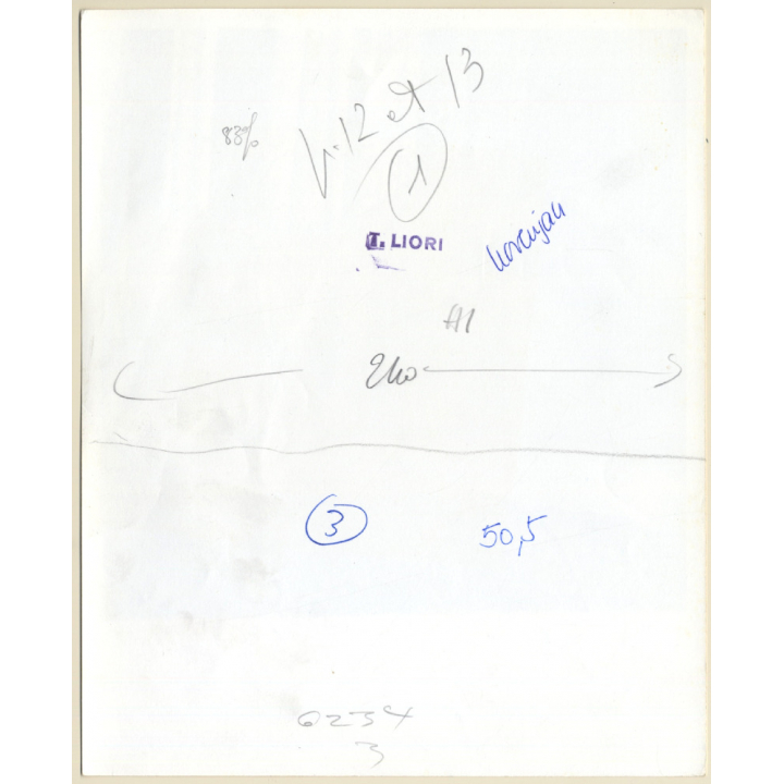 Artistic Erotic Couple Study *15: Chilling On Bed (Vintage Photo KORENJAK 1960s/1970s)