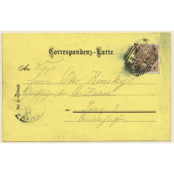 Liberec / Reichenberg: Jeschken - Koppenhaus (Vintage PC Litho 1898)