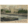 UK: Tower of London - River Thames (Vintage PC  1904)
