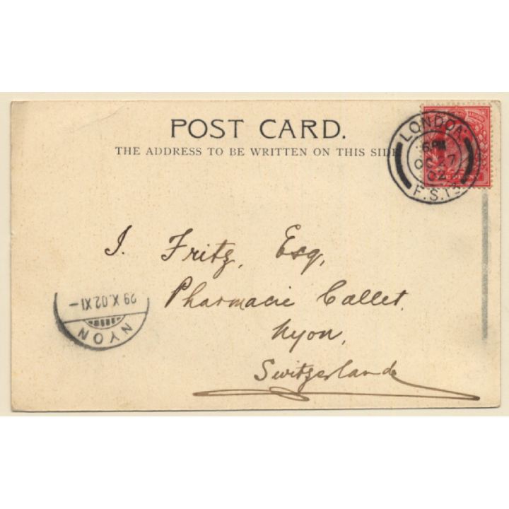 Anne Port - Jersey / UK: View Onto Bay (Vintage PC  1902)