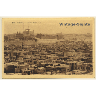Cairo / Egypt: General View (Vintage PC ~1910s/1920s)
