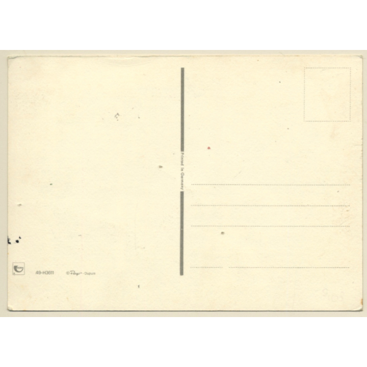 Comic: Fussball Schlümpfe / Soccer Smurfs (Vintage PC ~1980s)