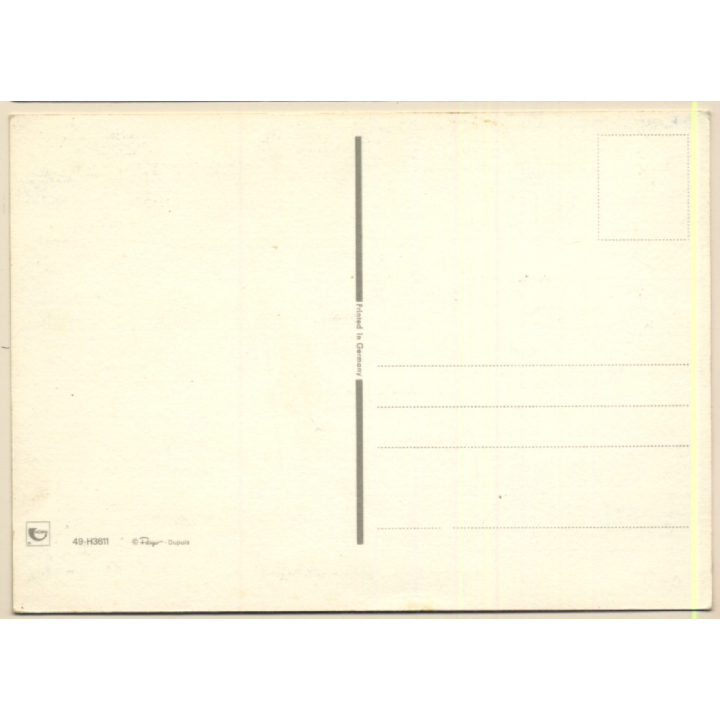 Comic: Maler Schlümpfe / Painting Smurfs (Vintage PC ~1980s)