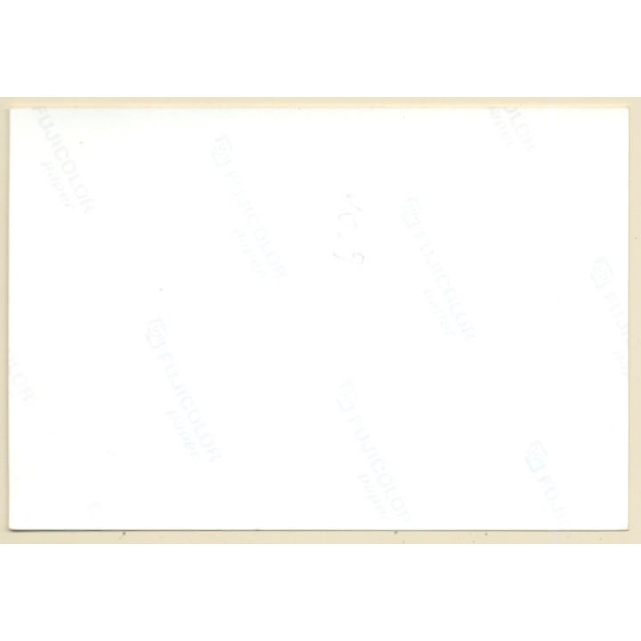 Erotic Study: Slim Leggy Blonde Semi Nude With Nylons (Vintage Photo ~1990s)