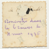 Rencontre Dans La Brousse - Meeting In Th Bush 3 / Congo (Vintage Photo B/W 1936)