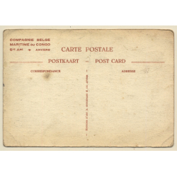 L.Noroy: Compagnie Belge Maritime Du Congo: Avril (Vintage PC ~1910s)