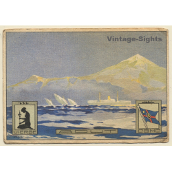 L.Noroy: Compagnie Belge Maritime Du Congo: Aout (Vintage PC ~1910s)