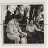 Rencontre Dans La Brousse - Meeting In Th Bush 5 / Congo (Vintage Photo B/W 1936)