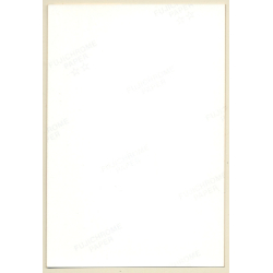 Erotic Study: Shorthaired Semi Nude In White Bodice (Vintage Photo ~1980s)