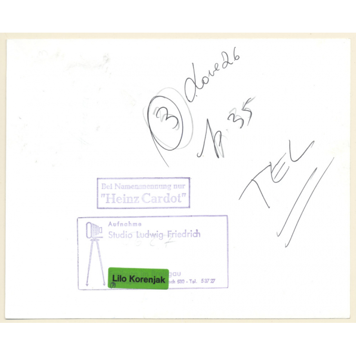 Artistic Erotic Couple Study *19: Nude Couple Kissing On Floor (Vintage Photo KORENJAK 1960s/1970s)