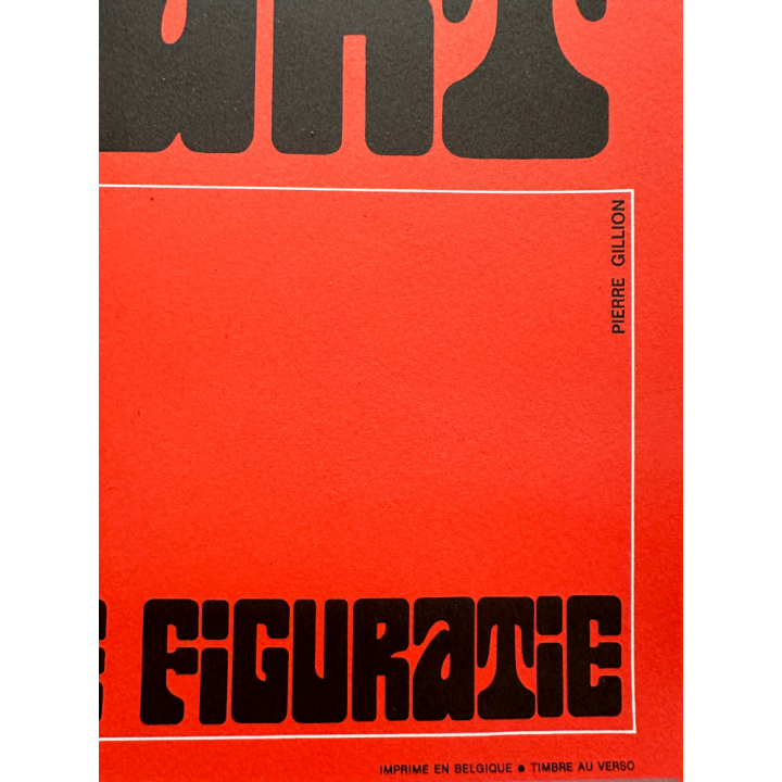 Pierre Gillion: Pop Art - Casino Knokke 28.6.1970 (Rare Vintage Poster)