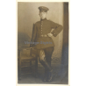 WW1: Young German Soldier in Uniform / Gay INT (Vintage RPPC ~1910s)