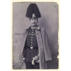 Soldat August Wilhelm Zunkel - 6. Kompagnie Garde Füsilier Regiment Berlin (Vintage Photo ~1900s)